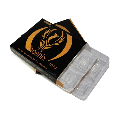 Customized Glossy Pharmaceutical Packaging Box Case For Orals